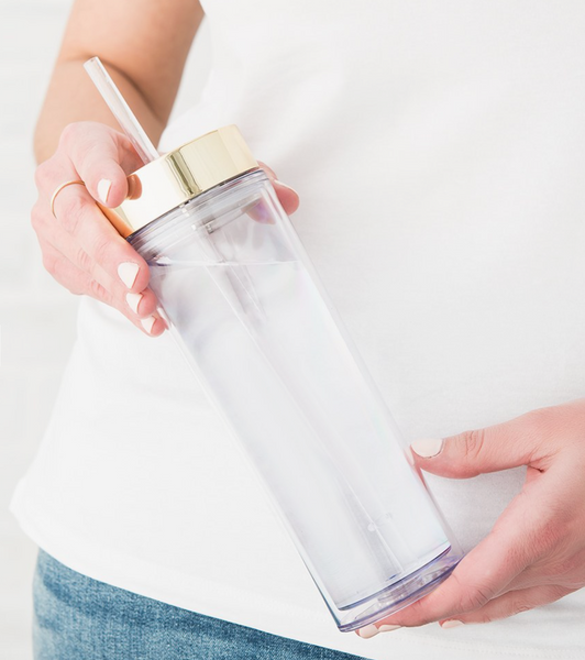 Plastic Drink Tumbler - Clear
